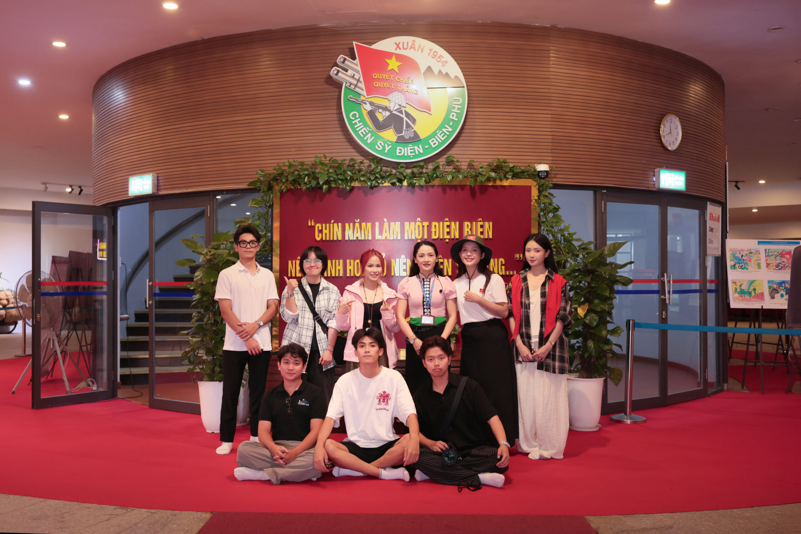 Không gian trưng bày lịch sử tại Điện Biên Phủ